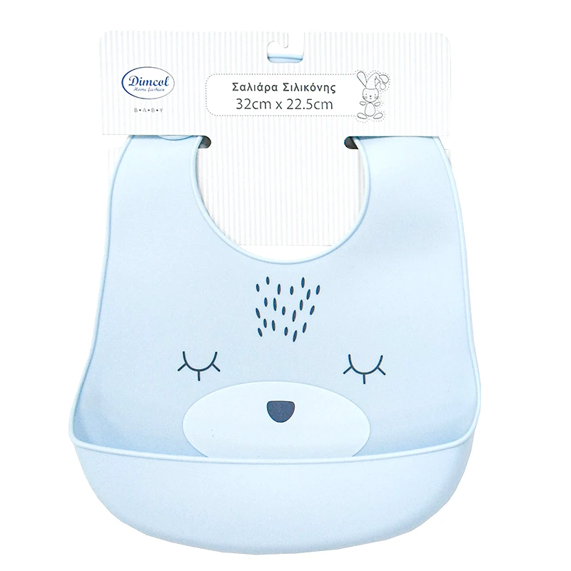 Dimcol Σαλιάρα 22.5X32 Dimcol Sky Blue 18