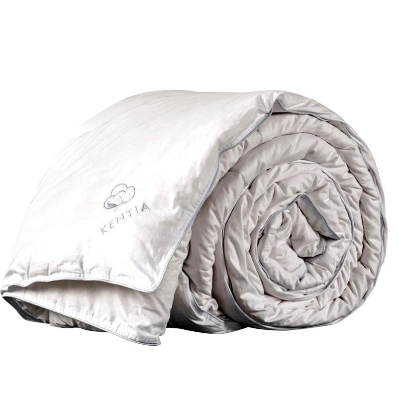 Kentia Πάπλωμα Λευκό King Size 260X240 Kentia Αccesories Pure Cotton Λευκό (260x240)