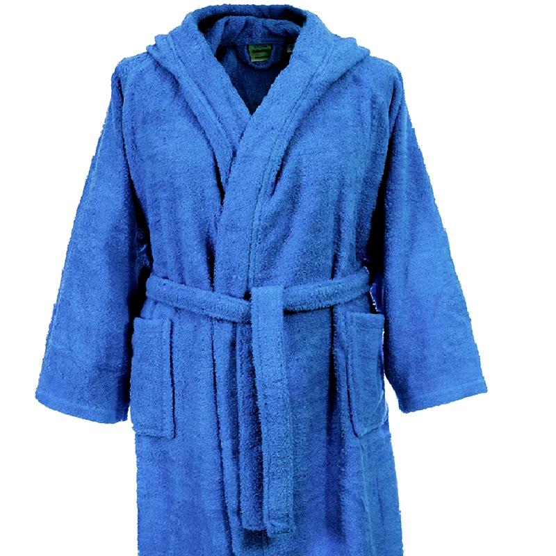 Dimcol Βρεφικό Μπουρνούζι Με Κουκούλα 4 Dimcol Κολυμβητηριου Μπλε