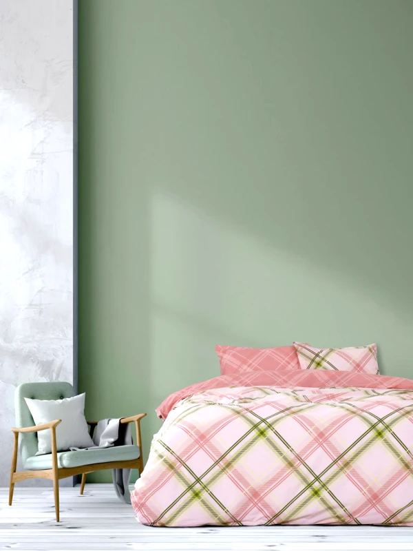 Kocoon Κουβερλί Υπέρδιπλο 220X240 Kocoon Cube Pink (220x240)