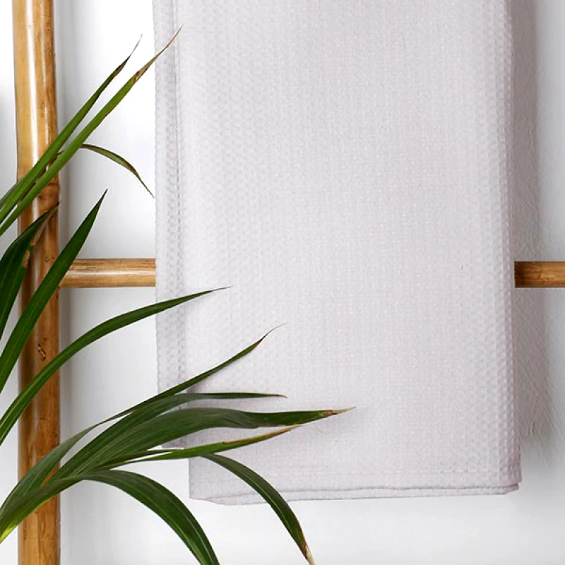 Αίθριο (Min 2 Τμχ) Κουβέρτα Πικέ Μονή 160x255 Light Grey