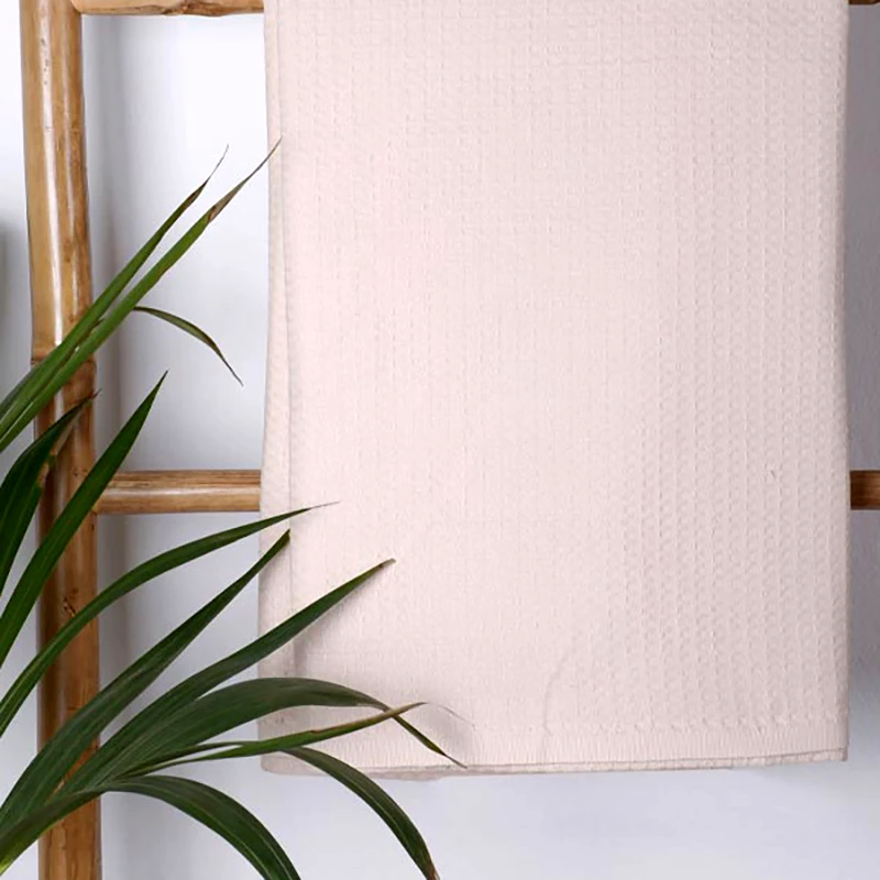 Αίθριο (Min 2 Τμχ) Κουβέρτα Πικέ Μονή 165X265 Aithrio Πικέ Cotton Beige