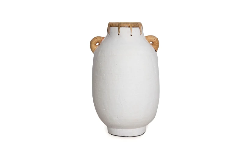 Soulworks Διακοσμητικό Βάζο Usiris White (21x35) Soulworks 0750015