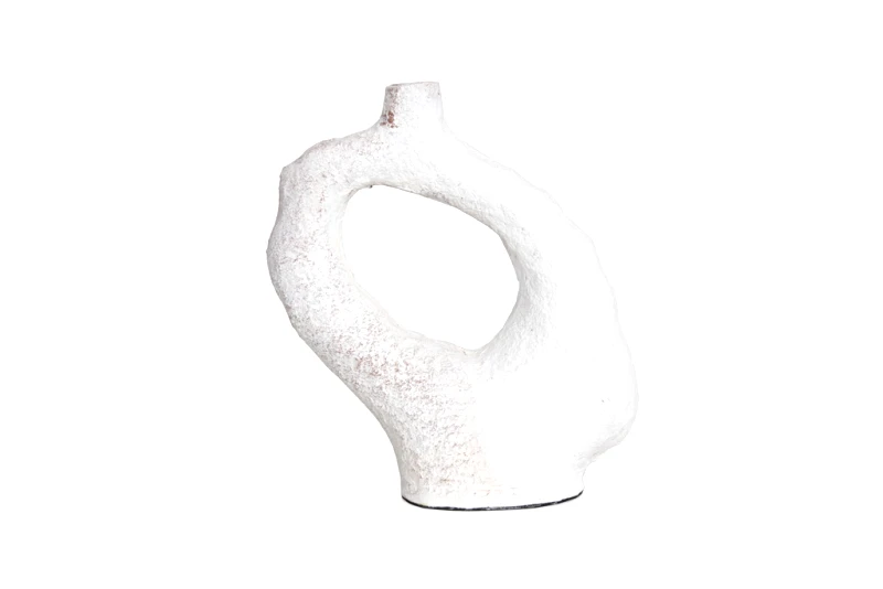 Soulworks Διακοσμητικό Βάζο Damon White (25.5x9x31) Soulworks 0750001