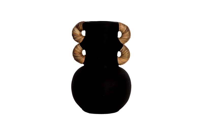 Soulworks Διακοσμητικό Βάζο Kore Black (30x43) Soulworks 0750016