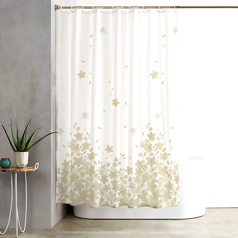 Viopros Κουρτίνα Μπάνιου 180X180 Viopros Μπαρι Λευκό (180x180)