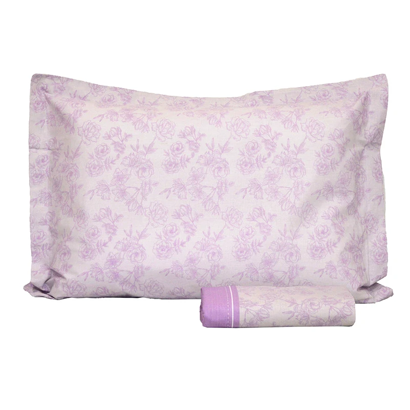 Anna Riska Μαξιλαροθήκη Τεμάχιο 35X40+4 Anna Riska Mix Match 44 Λιλά