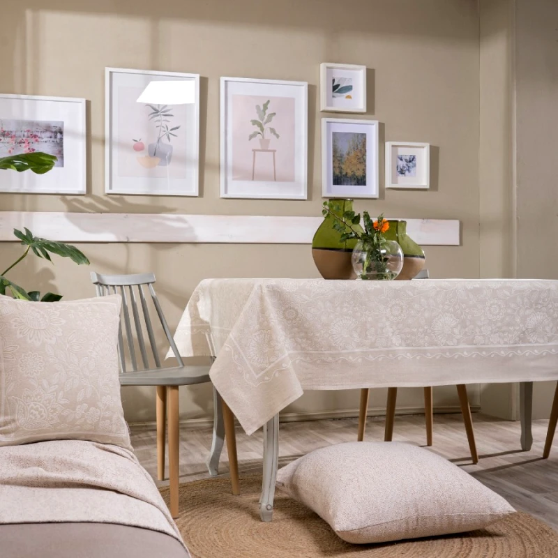 Teoran Τραπεζομάντηλο 140X140 Teoran Peony 01 (140x140)