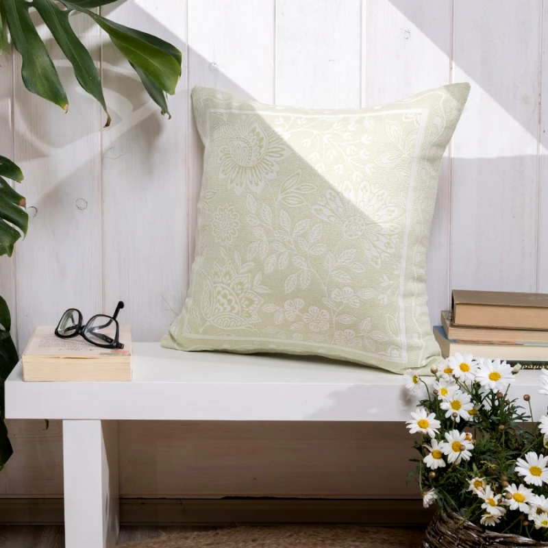 Teoran Διακοσμητική Μαξιλαροθήκη 45X45 Teoran Peony 08 (45x45)