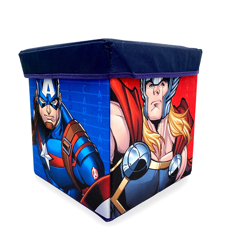 Dimcol Κουτί-Σκαμπό 30X30X30 Marvel Avengers 11