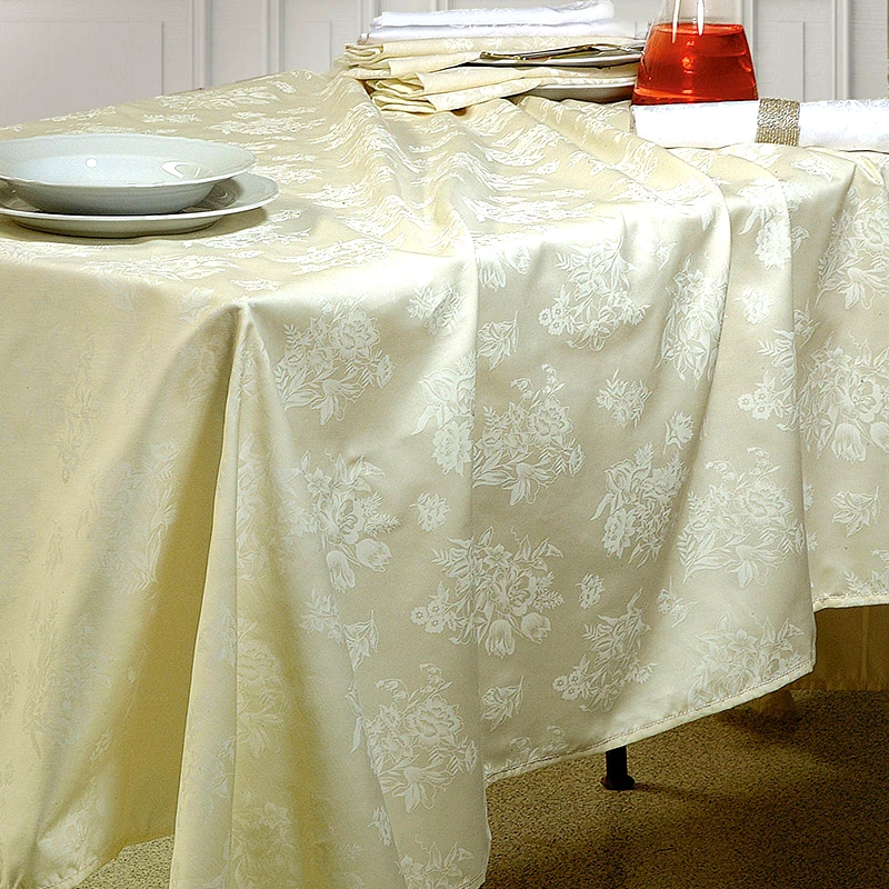 Rythmos Home Πετσέτες Φαγητού 50X50 (Σετ 6 Τμχ) Rythmos Jasmine Εκρου (50x50)