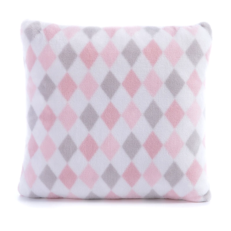 Nef Nef Διακοσμητικό Μαξιλάρι 35X35 Nef Nef Sweet Rhombus Pink (35x35)