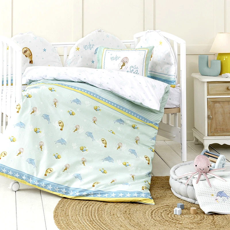 Nima Κουβερλί Κούνιας 100X140 Nima Sea Love (100x140)