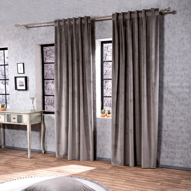 Teoran Κουρτίνα Με Τρέσα 140X260 Teoran Velvet 11 (140x260)