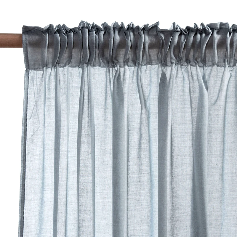 Nef - Nef Κουρτίνα Με Τρέσα 140X270 Nef Nef Antel Aqua (140x270)