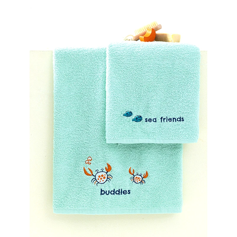 Palamaiki Παιδικές Πετσέτες (Σετ 2 Τμχ) Palamaiki Crabs