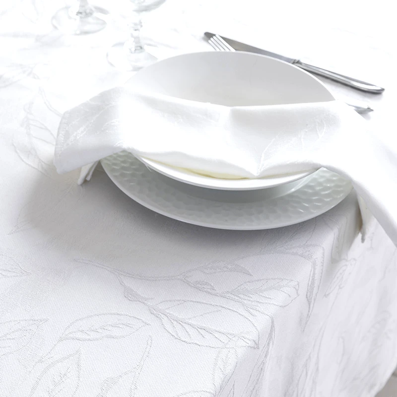 Nima Πετσέτες Φαγητού (Σετ 4 Τμχ) 42X42 Nima Florelia Off White (42x42)