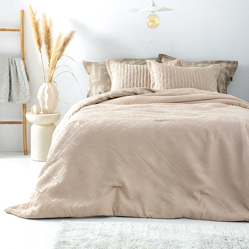 Palamaiki Κουβερλί Υπέρδιπλο 220X240 Palamaiki Alison Beige (220x240)