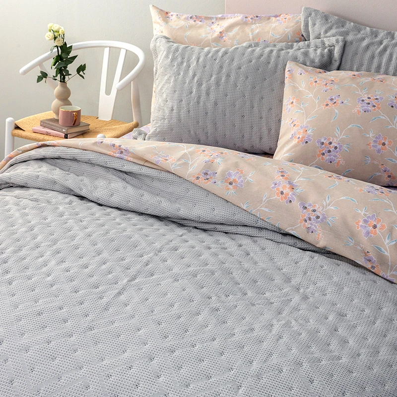 Palamaiki Κουβερλί Υπέρδιπλο 220X240 Palamaiki Alison Grey (220x240)