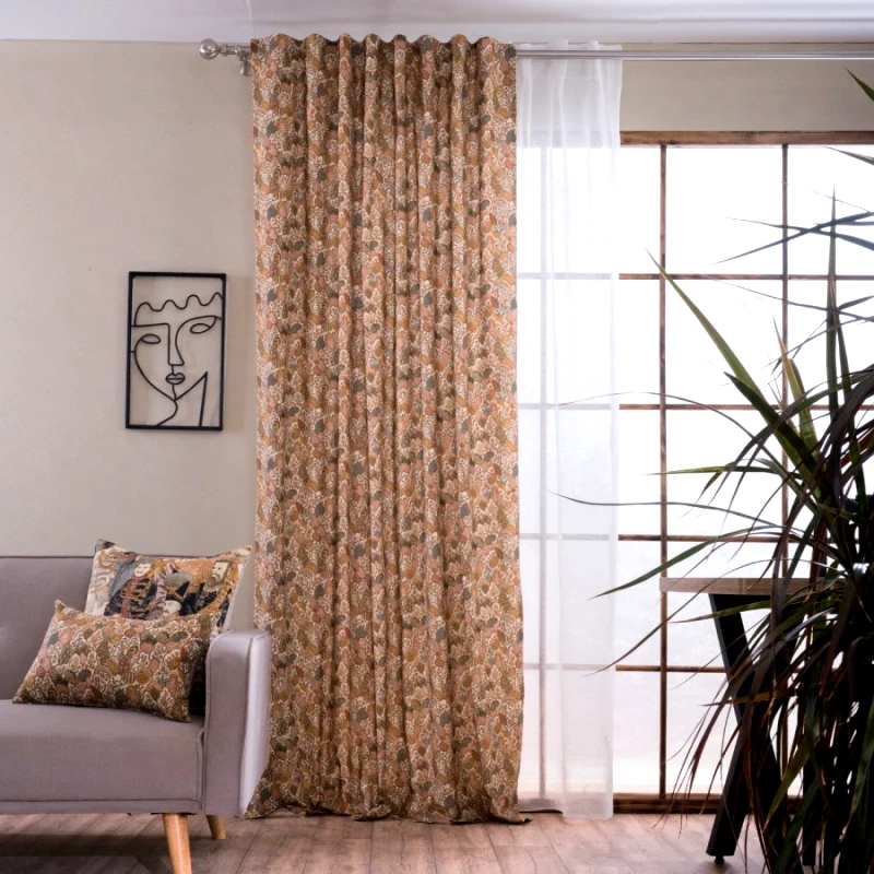 Teoran Κουρτίνα Με Τρέσα 140X275 Teoran Vigo (140x275)