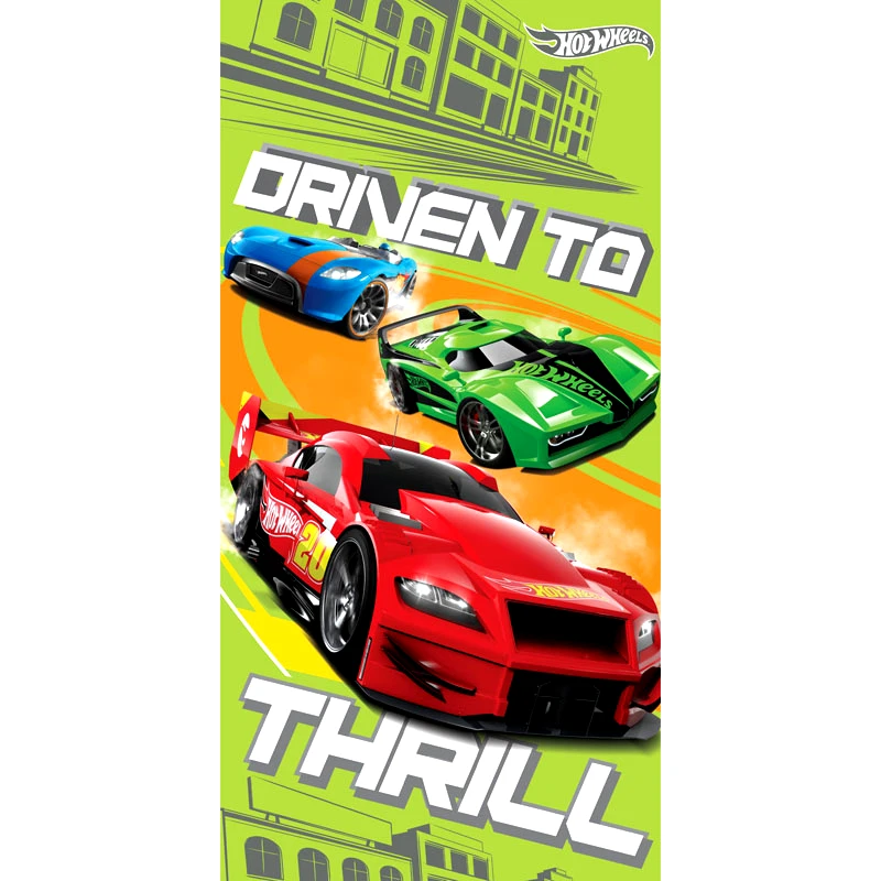 Dimcol Πετσέτα Θαλάσσης 70X140 Disney Dimcol Hot Wheels 13 (70x140)