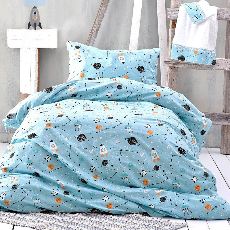 Rythmos Home Κουβερλί Μονό (Σετ) 160X240 Rythmos Astroworld (160x240)