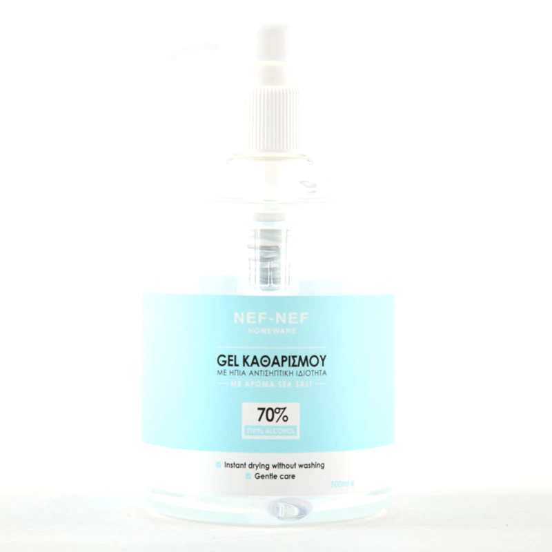 Nef - Nef Αντισηπτικο Gel Χεριων 500Ml Nef Nef
