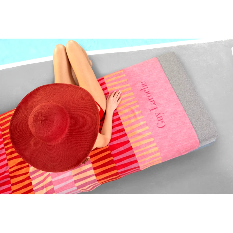 Guy Laroche Πετσέτα Θαλάσσης 100X175 Guy Laroche Velour Printed 2504 03 (100x175)