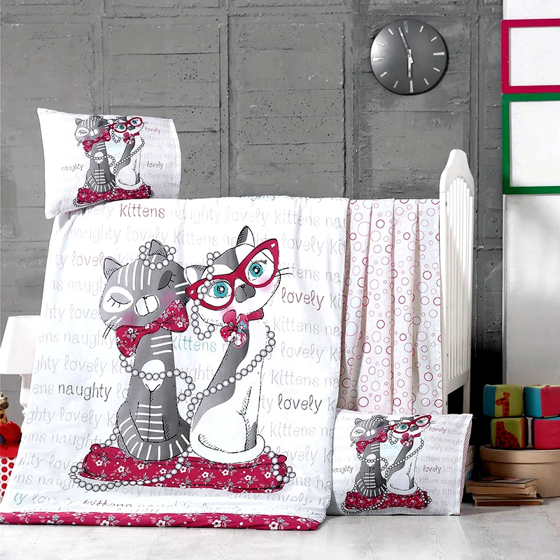 Rythmos Home Πάπλωμα Κούνιας 95X145 Rythmos Kittens (95x145)