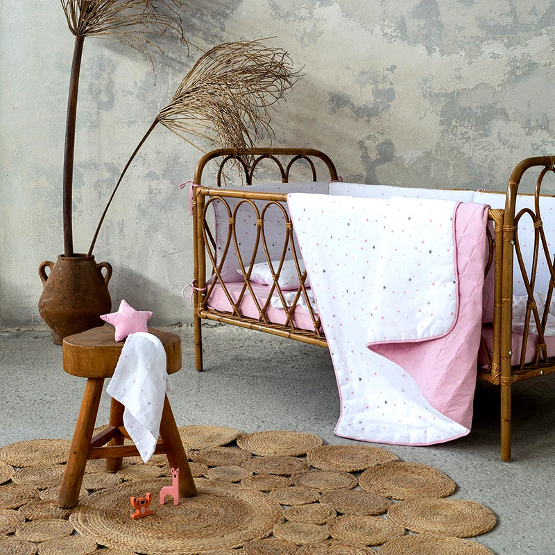 Nima Κουβερλί Κούνιας 100x140 Nima Nene Pink (100x140)