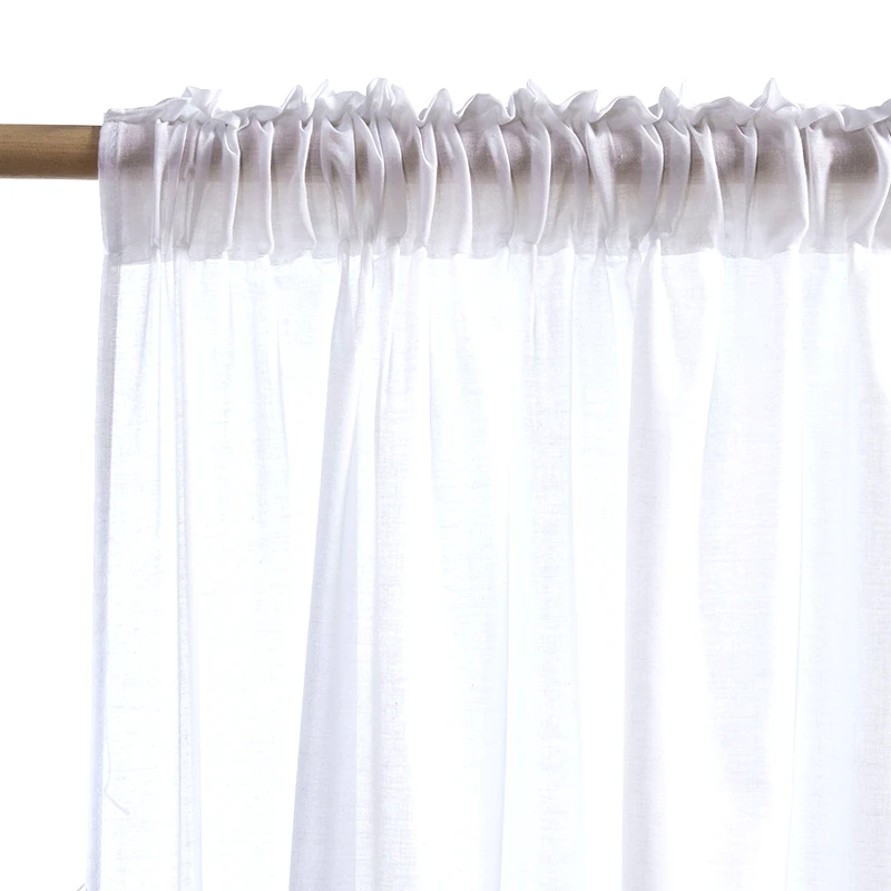 Nef - Nef Κουρτίνα Με Τρέσα 140X270 Nef Nef Antel White (140x270)