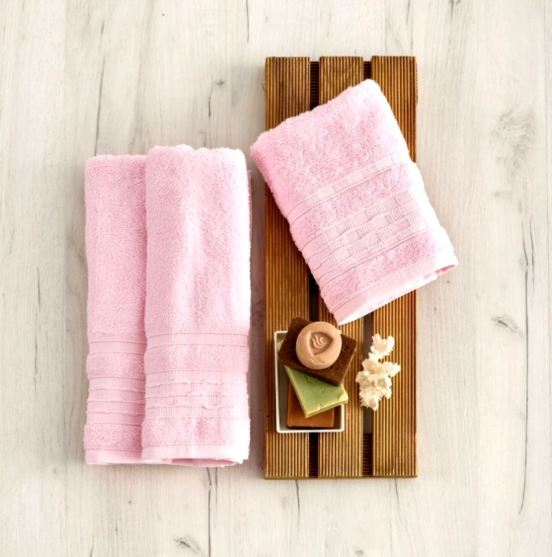 Sb Home Πετσέτα Προσώπου 50X90 Sb Home Evelyn Pink (50x90)