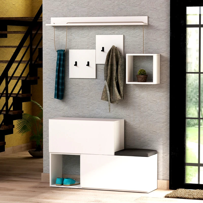 Αίθριο Έπιπλο Εισόδου Holdon - White 776Hms4037 (120x78x40)