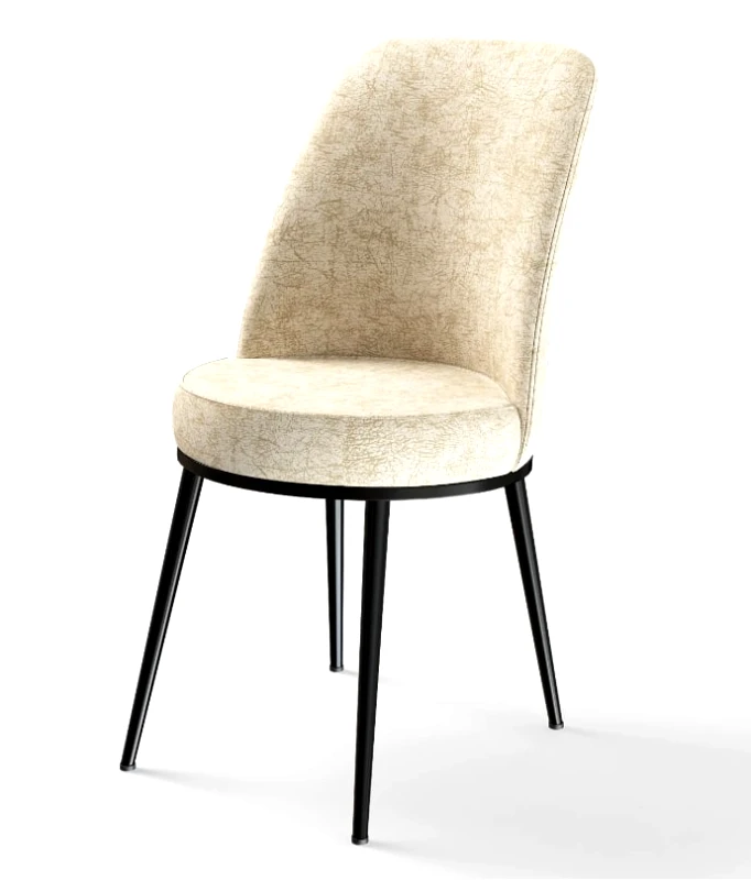 Αίθριο Σετ Καρέκλας (6 Τεμάχια) Dexa - Cream, Brown 240Chr1404 (45x89x42)