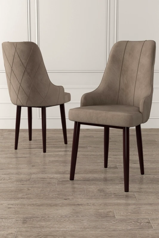Αίθριο Σετ Καρέκλας (6 Τεμάχια) Trex - Cappuccino, Brown 240Chr1688 (46x95x42)