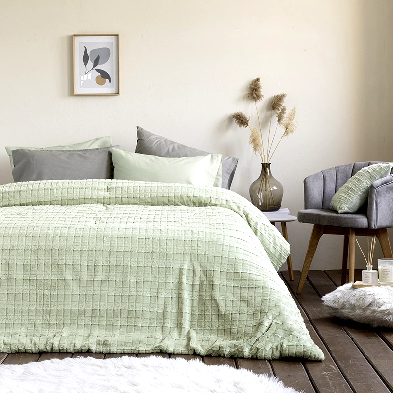 Nima Κουβερτοπάπλωμα Υπέρδιπλο 220X240 Nima Weave Mint (220x240)