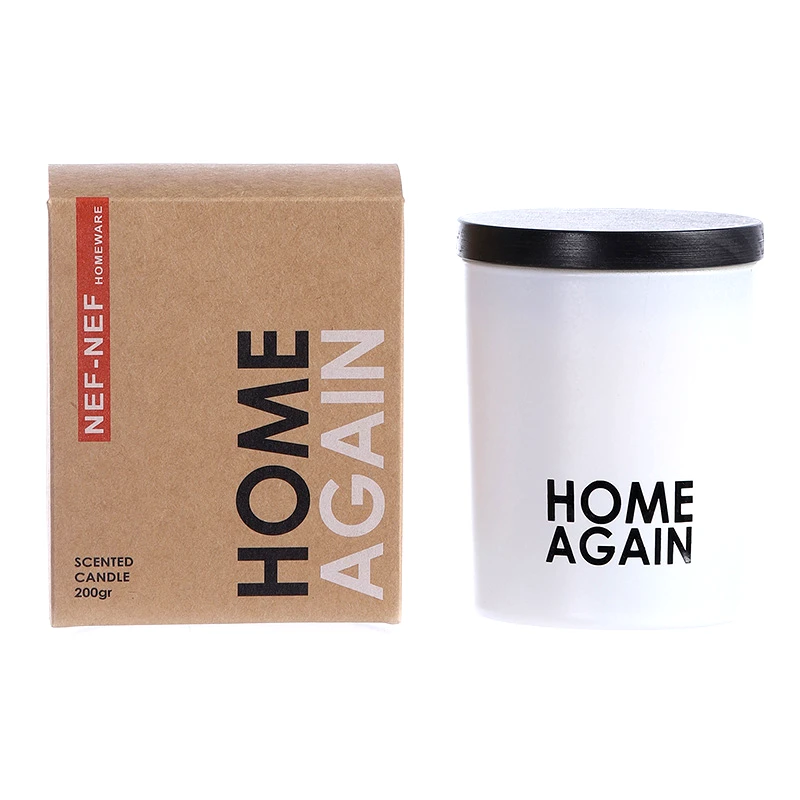 Nef Nef Αρωματικό Κερί 200 Gr Nef Nef Home Again White