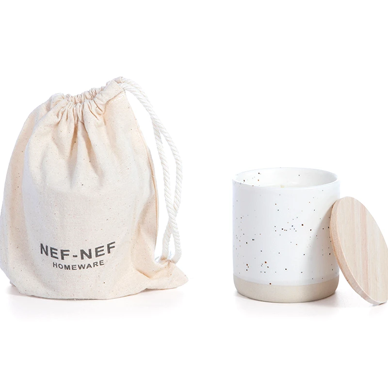 Nef - Nef Αρωματικό Κερί 180 Gr Nef Nef White Lily Dream Ecru