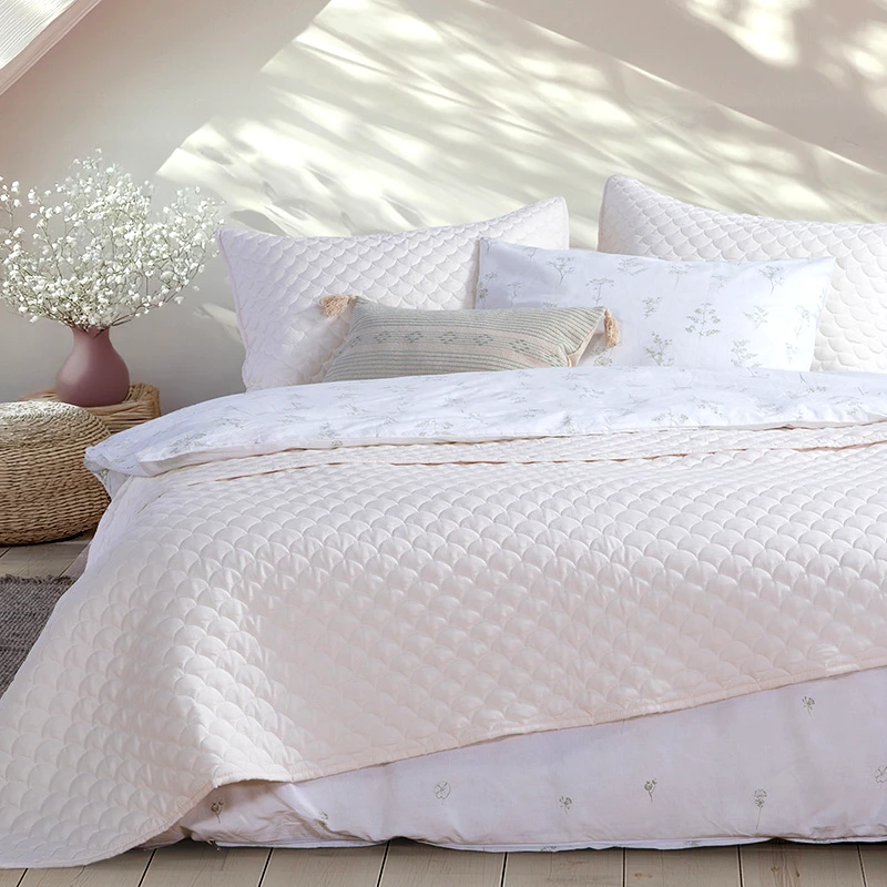 Nef - Nef Κουβερλί Ημίδιπλο 180X240 Nef Nef Scofield Ecru (180x240)