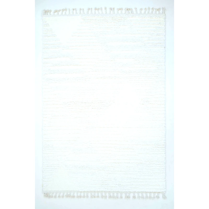 Ezzo Χαλάκια Κρεβατοκάμαρας (Σετ 3 Τμχ) Ezzo Neve Shaggy C828B1A Cream