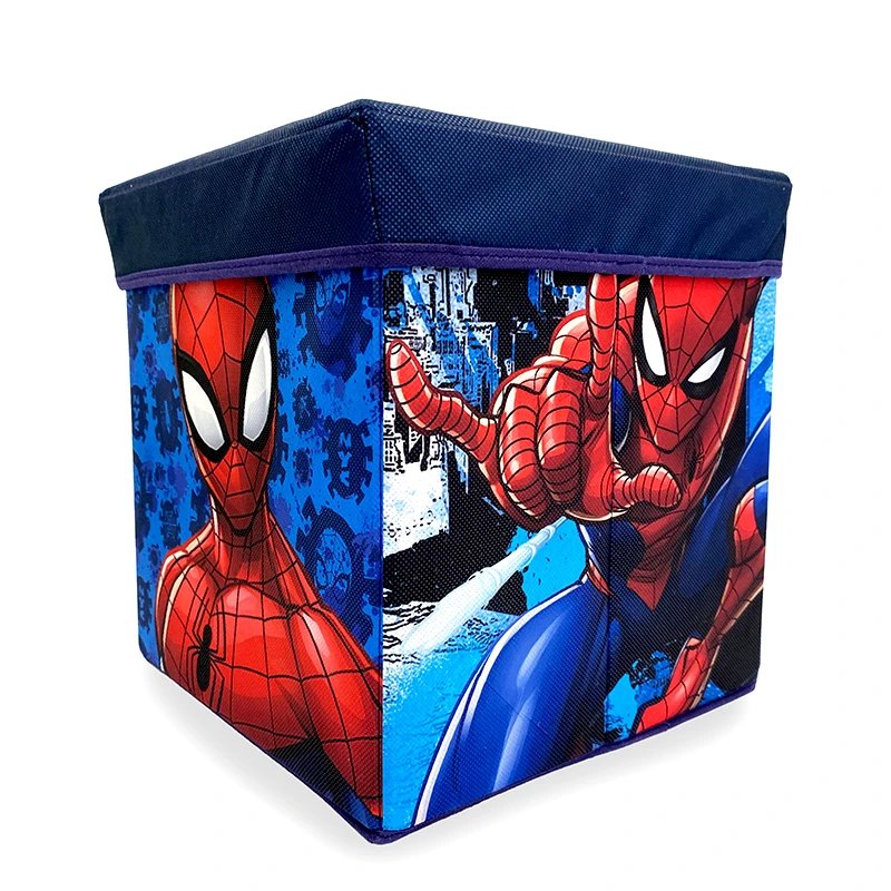Dimcol Κουτί-Σκαμπό 30X30X30 Marvel Spider-Man 09