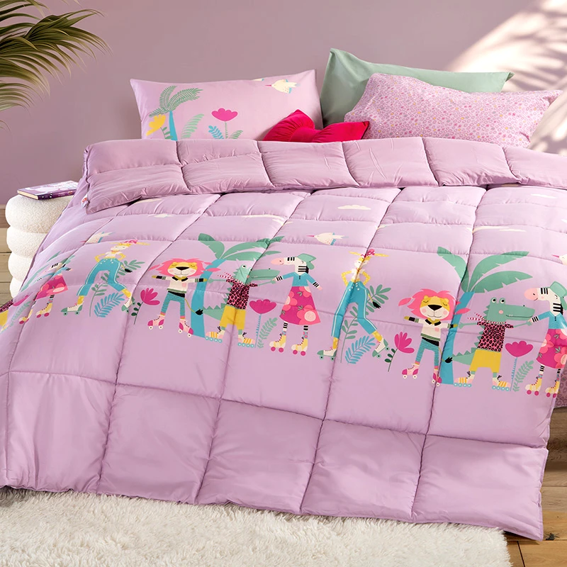 Nef - Nef Πάπλωμα Μονό 160X220 Nef Nef Roller Friends Lilac (160x220)