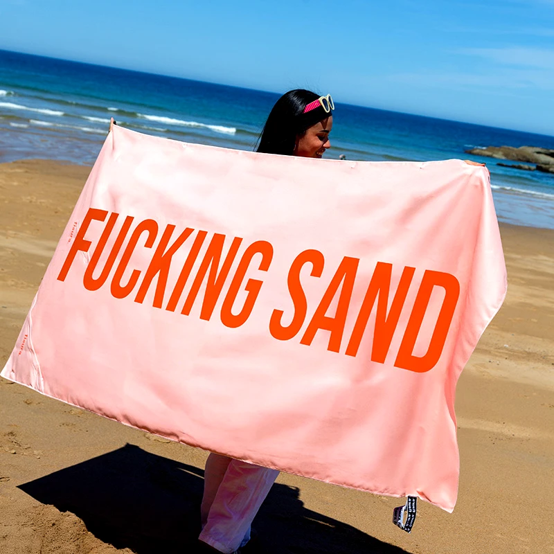 Αίθριο Πετσέτα Θαλάσσης 100X180 Aithrio Fucking Sand (100x180)