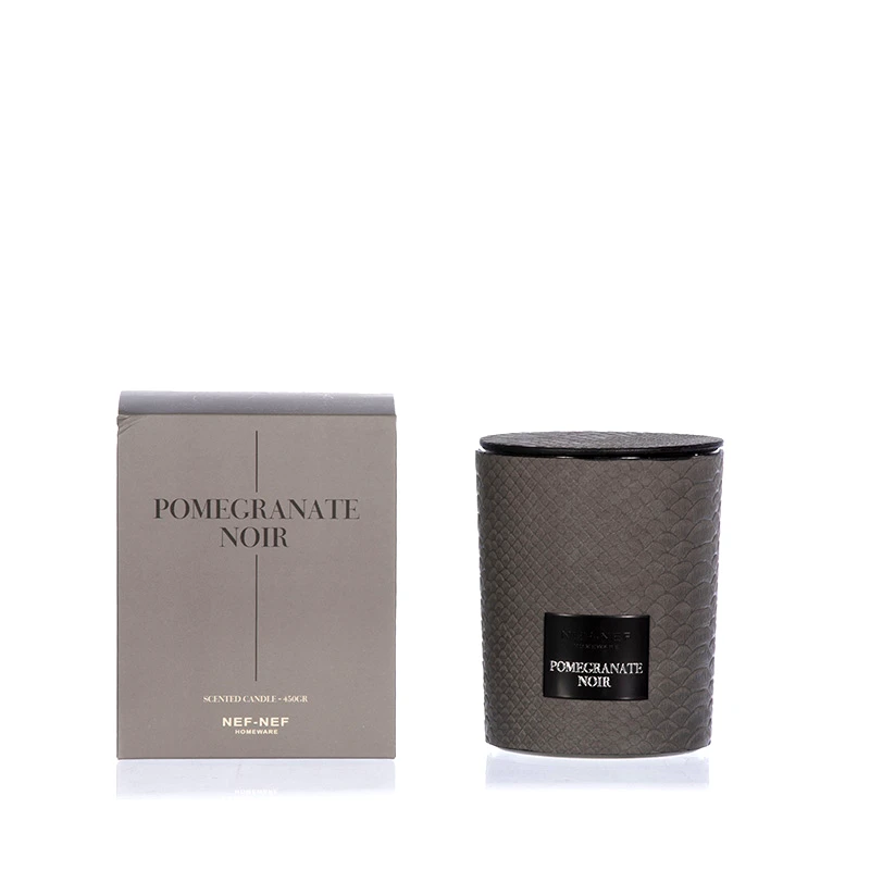 Nef - Nef Αρωματικό Κερί Pomegranate Noir 450Gr Nef-Nef Homeware Grey