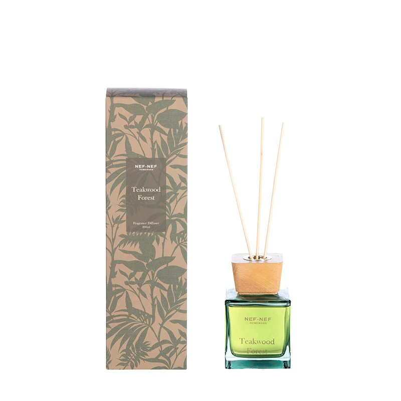 Nef - Nef Αρωματικό Χώρου Με Στικς Teakwood Forest 25 200Ml Nef-Nef Homeware Green