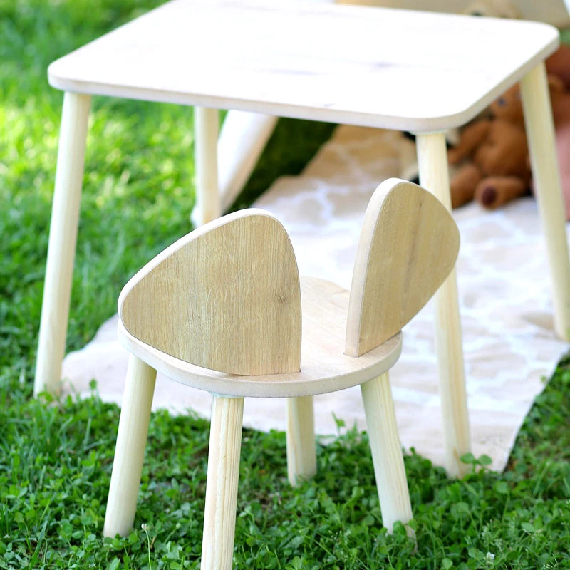 Αίθριο Παιδικό Καρεκλάκι Mickey Chair - Brown 517Bmb1136 (30x30x25)