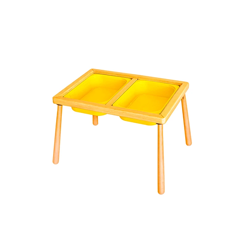 Αίθριο Παιδικό Τραπεζάκι Table - Yellow 109Trs1163 (53x52x74)