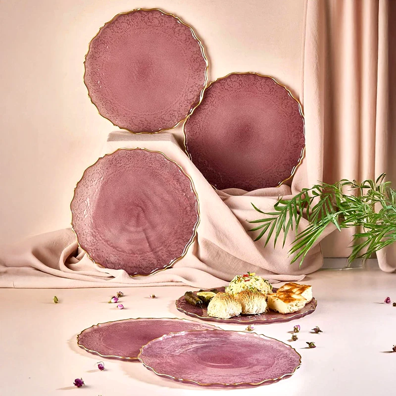 Αίθριο Σετ Πιάτα (6 Τεμ.) Goblen6 - Plum 337Glz1232