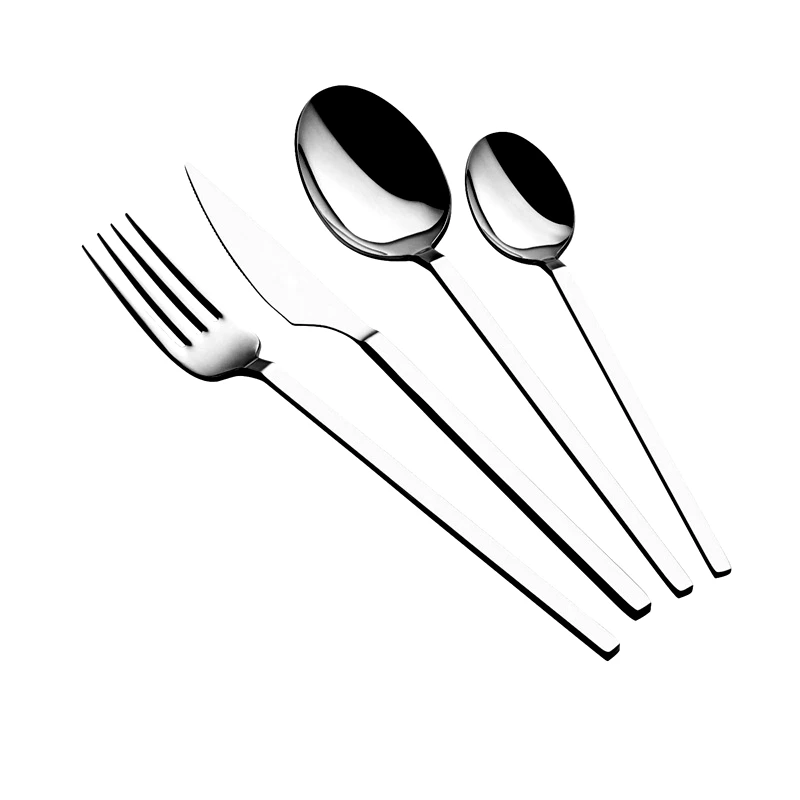 Αίθριο Σετ Μαχαιροπίρουνα (24 Τεμ.) Carre - Silver 645Drm1204