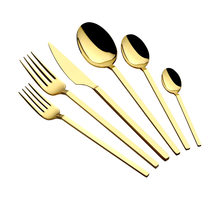 Αίθριο Σετ Μαχαιροπίρουνα (36 Τεμ.) Carre - Gold 645Drm1209